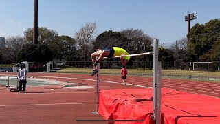 やっとスランプ抜けた感。【走高跳】