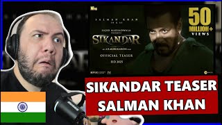 SIKANDAR Teaser | Salman Khan | Sajid Nadiadwala | A.R. Murugadoss | EID 2025 | Producer Reacts