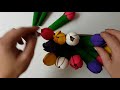 diy tulips flowers from spoons easy craft tutorial