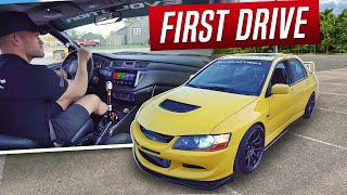 FIRST DRIVE IN MY EVO 8 WITH ITS NEW MOTOR!