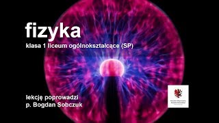 Fizyka - klasa 1 LO (SP). Wstęp do elektrostatyki