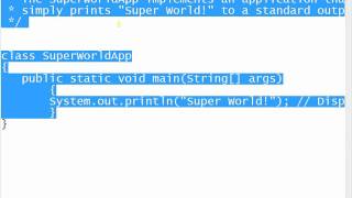 How to create a program using Java and notepad (Short Tutorial).
