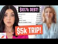 $5,000 Alaska Trip but has $107k in Debt | Millennial Real Life Budget Review