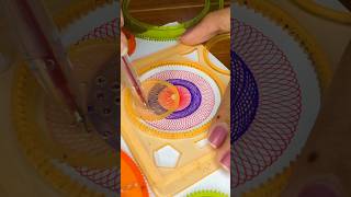 Spirograph: The OG of Cool Art😎#spirograph #satisfying #art #usa #pattern #asmr #shorts