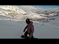 relatable riding saas fee glacier switzerland raw run