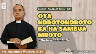 Banyak Anggota, Tetapi Satu Tubuh (1 Korintus 12:12-20) | Khotbah - Minggu, 26 Januari 2025