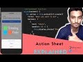 How to make Actionsheet in Ionic 2 #3 Its Easy