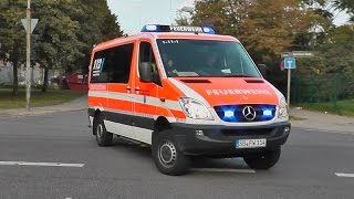 NEUER ELW C-Dienst (ERSTMALIG) + Doppel RTW BF Saarbrücken FW 1 (HD)