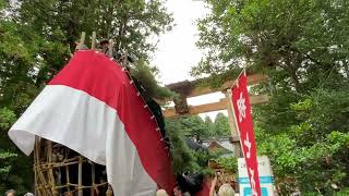 長野県穂高神社〜お船祭り2022年