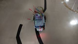Single IR sensor based line follower robot using LabVIEW | NI Wireless DAQ9191