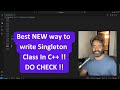 Thread Safe Singleton Class In C++ #cppprogramming #multithreading #interviewpreparation