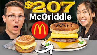 $4 McGriddles vs $207 McGriddles Taste Test