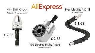 Aliexpress: Cheap Mini Drill, Flexible Shaft, 105 Degree Chuck Adapter Screwdriver 2019