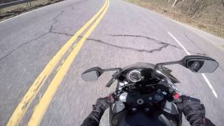 Hwy 176 Tryon to Saluda GSXR1000 GoPro Hero 4 test run