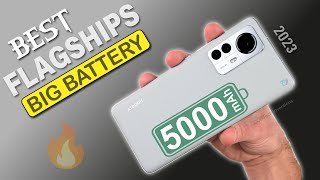 TOP 7 BEST 5000mAh Battery Gaming Flagships 2023 Chinese | BIG Bettery Phone | Long Lasting Battery
