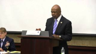 Rep. Cummings Speaks At The German Marshall Fund Conference On Diversity In the Military