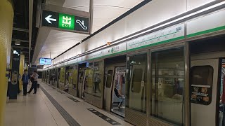 【颱風後第三日藍車鬼皇在KTL/TKL出現客串、第九抽前自然退役】港島綫 M Train A149 A104 (C149) 下行黃埔全程 (超強起步及車剎鬼叫/異綫車/已退役)