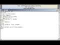 Oracle pl sql tutorial - Explicit Cursors #24