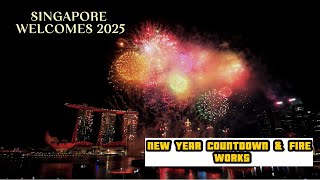 Experience The Most Dazzling New Year Fireworks in Singapore 2025 At Marina Bay! 🎆🇸🇬