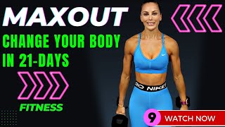 EXTREME HIIT Workout To Lose Weight, Burn Fat and Build Muscle | 21-Day MAXOUT Challenge