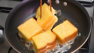 French Toast with Cheese | Korean style