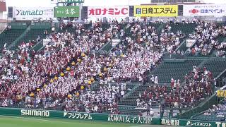 九州学院 応援 試合開始 第104回全国高校野球選手権大会 2回戦 九州学院 対 帝京第五 阪神甲子園球場 2022.8.13