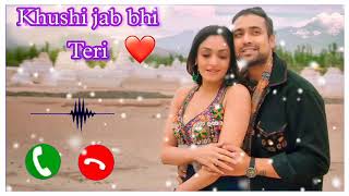 Khushi Jab Bhi Teri Main Kam Dekhta Hun Ringtone | Jubin Nautiyal New Song Ringtone 2021 | #Ringtone