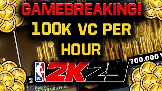 *GAMEBREAKING* NBA 2K25 BEST VC METHOD! 100K PER HOUR