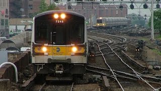 NYMTA | LIRR Bombardier M-7 Run-by @ Wyandanch Station