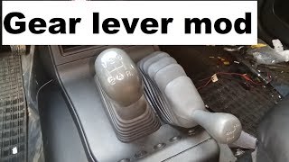 L200 body lift part 2 - gear lever gaiter fitment