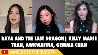 Raya and the Last Dragon Interviews| Kelly Marie Tran, Awkwafina, Gemma Chan