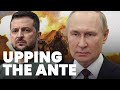 Putin and Zelensky raise the stakes ahead of peace talks