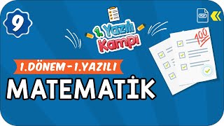 9.Sınıf Matematik | 1.Dönem 1.Yazılıya Hazırlık