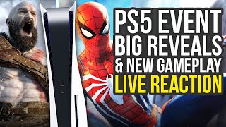 PlayStation 5 Event 2021 Reaction - God of War Ragnarok, Spiderman 2 & More (PS5 Event)