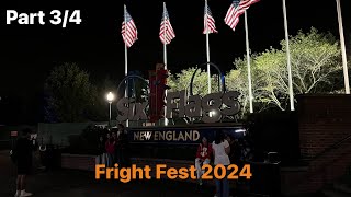 Six Flags New England Fright Fest 2024 (Part 3)