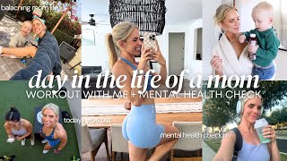 making today a good day, mental health check + come with me to the gym / DAY IN THE LIFE OF A MOM