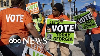 Early voting underway for Georgia Senate runoff election