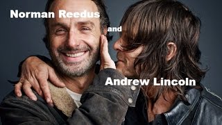 norman reedus and andrew lincoln