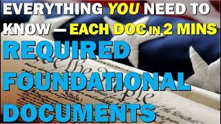 Required Foundational Documents Review AP Government