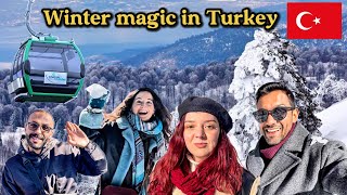 Snow adventures in Turkey