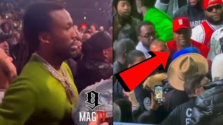 Meek Mill & Wallo Get Into An Altercation At The Gervonta Davis Boxing Match! 🥊