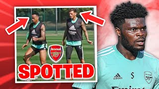 5 Things SPOTTED In Arsenal Training Today! | Arsenal Reject Mohamed Elneny Transfer Bid!