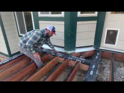 How To Build Your Deck Around The House Cantilever - Colorado Custom ...