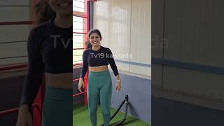 Krishnam Pranaya Sakhi Heroine Sharanya Shetty Gymworkout #Sharanyashetty #kannadastatus #shortsfeed