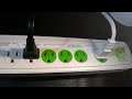 greenlite 7 outlet advanced power strip. simple mains power sensing switch. teardown u0026 schematic