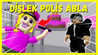 😬DİŞLEK POLİS ABLANIN HAPİSHANESİ👮‍♀️ROBLOX POLICE GIRL PRISON RUN (OBBY) 🐝AYŞEM ECE ARI