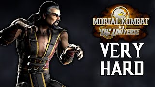 Mortal Kombat Vs. DC Universe - Shang Tsung Arcade Mode (VERY HARD) NO MATCHES LOST