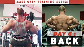 RP Mass Gain Training Series | Day 6 AM: Vertical-Focused Back