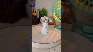 Mini flower Vase 🎀 Colour penting #diy #ytshots #subscribe #tredingshorts #ytviral