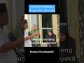 Mumpuni ketika menghadap Gus Muwafiq